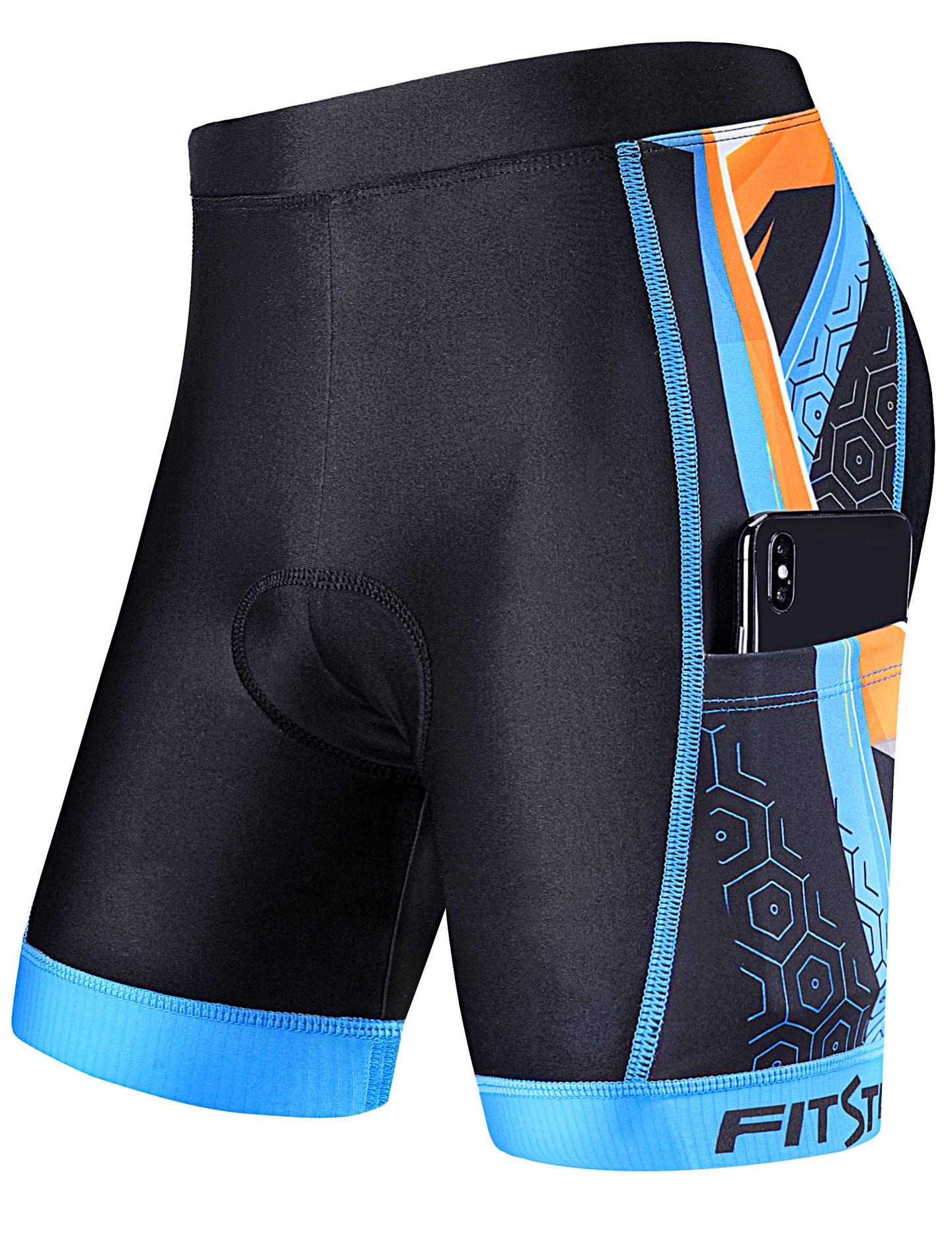 Pantalones cortos de ciclismo para niños acolchados