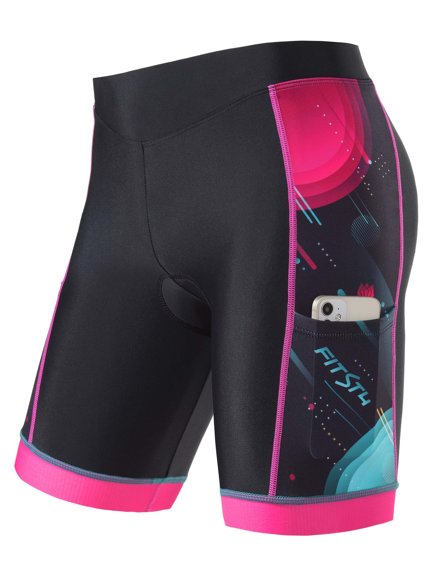 Pantalones cortos de ciclismo para niños acolchados