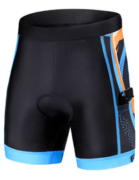 Pantalones cortos de ciclismo para niños acolchados