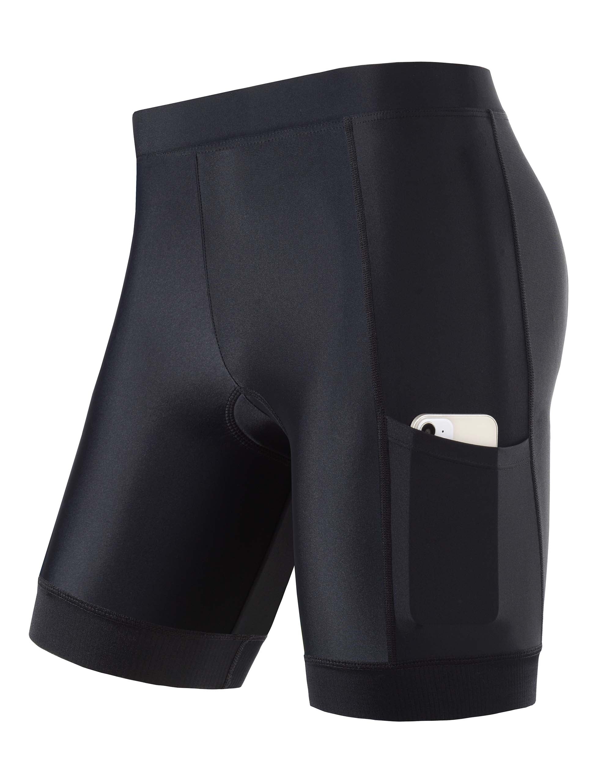 Pantalones cortos de ciclismo para niños acolchados