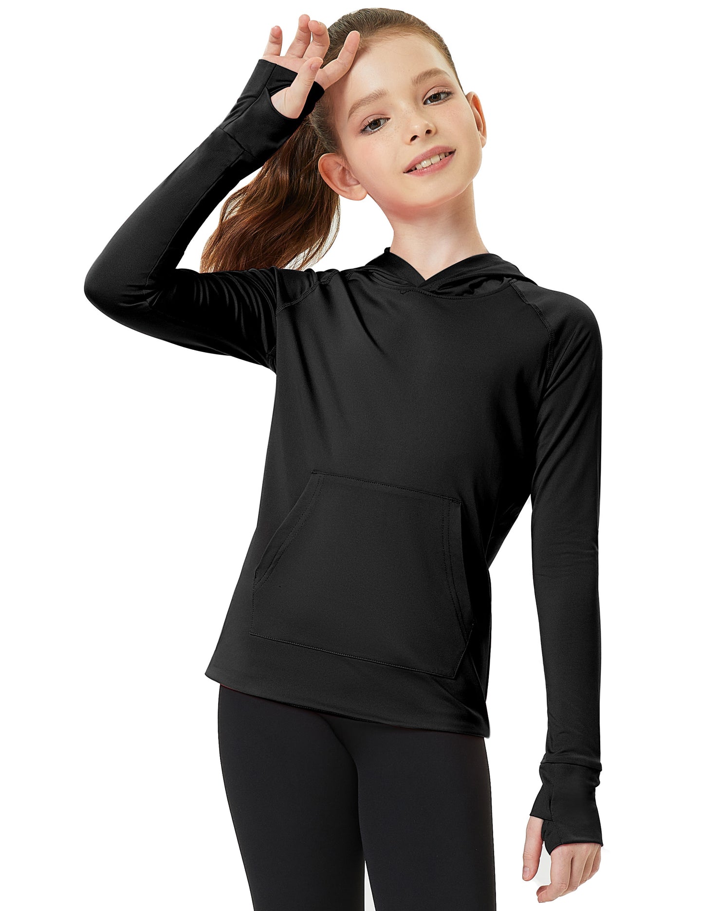 Sudadera con capucha y camisetas UPF50+ para niños