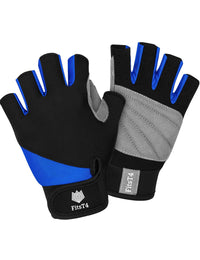 Half Finger Padded Gloves for Water Sports