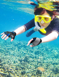 Half Finger Padded Gloves for Water Sports