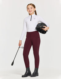Girls Full Seat Breeches Fleece Lined