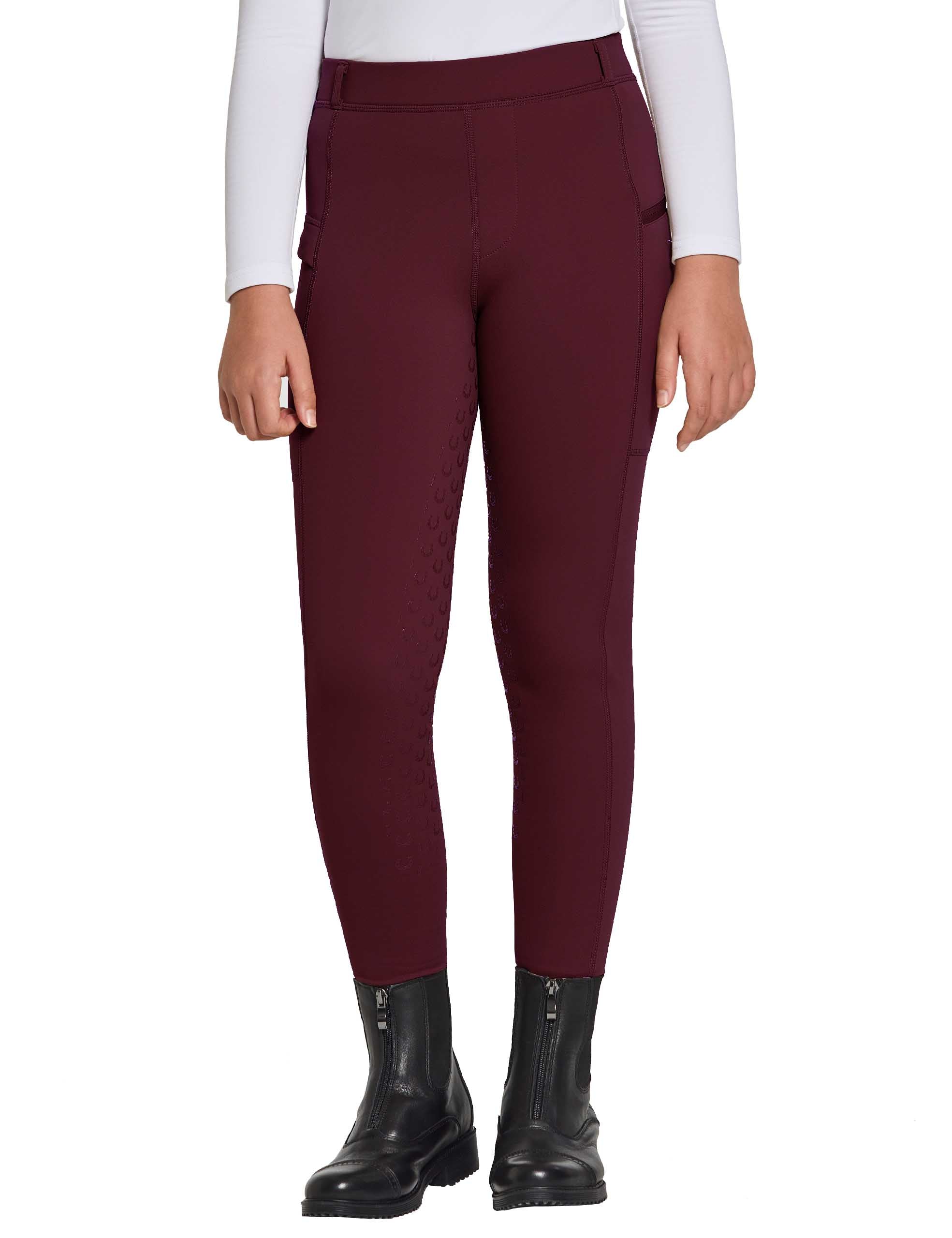 Girls Full Seat Breeches Fleece Lined