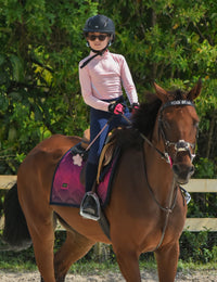 Girls Long Sleeve Shirt with Thumbholes