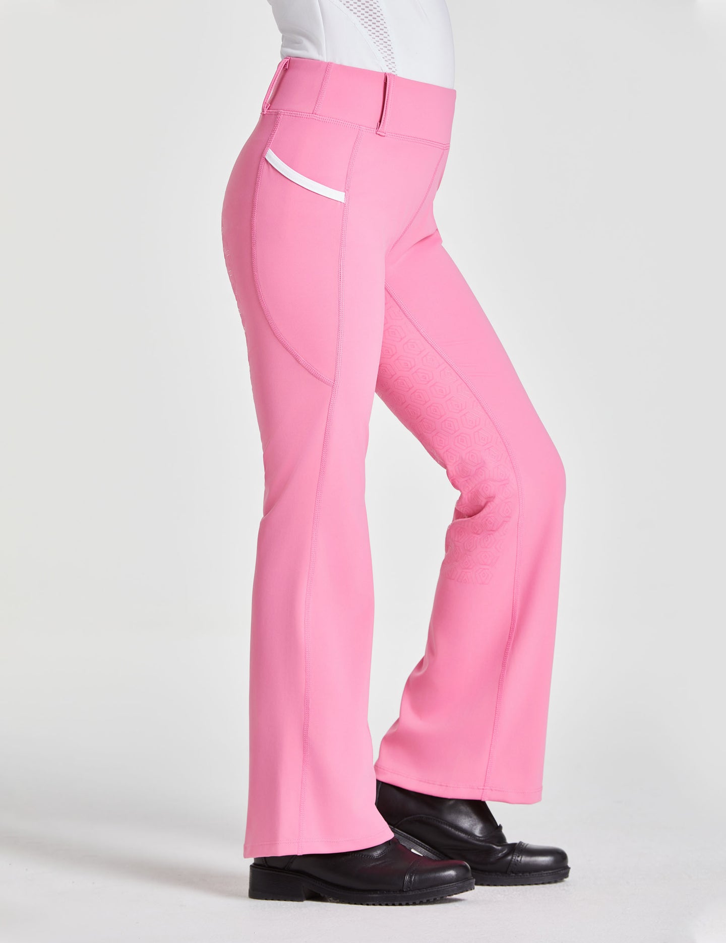 Pantalones de montar con corte de bota y asiento completo para niñas