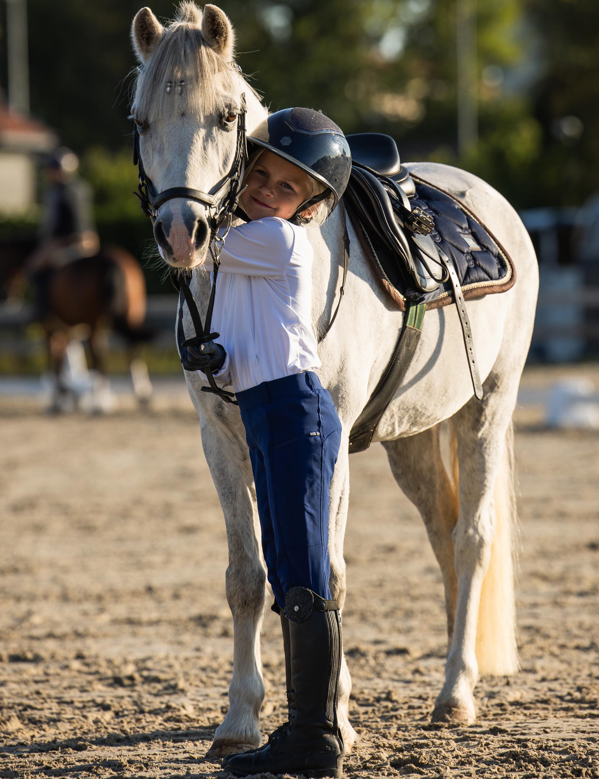 Girls Full Seat Breeches Fleece Lined