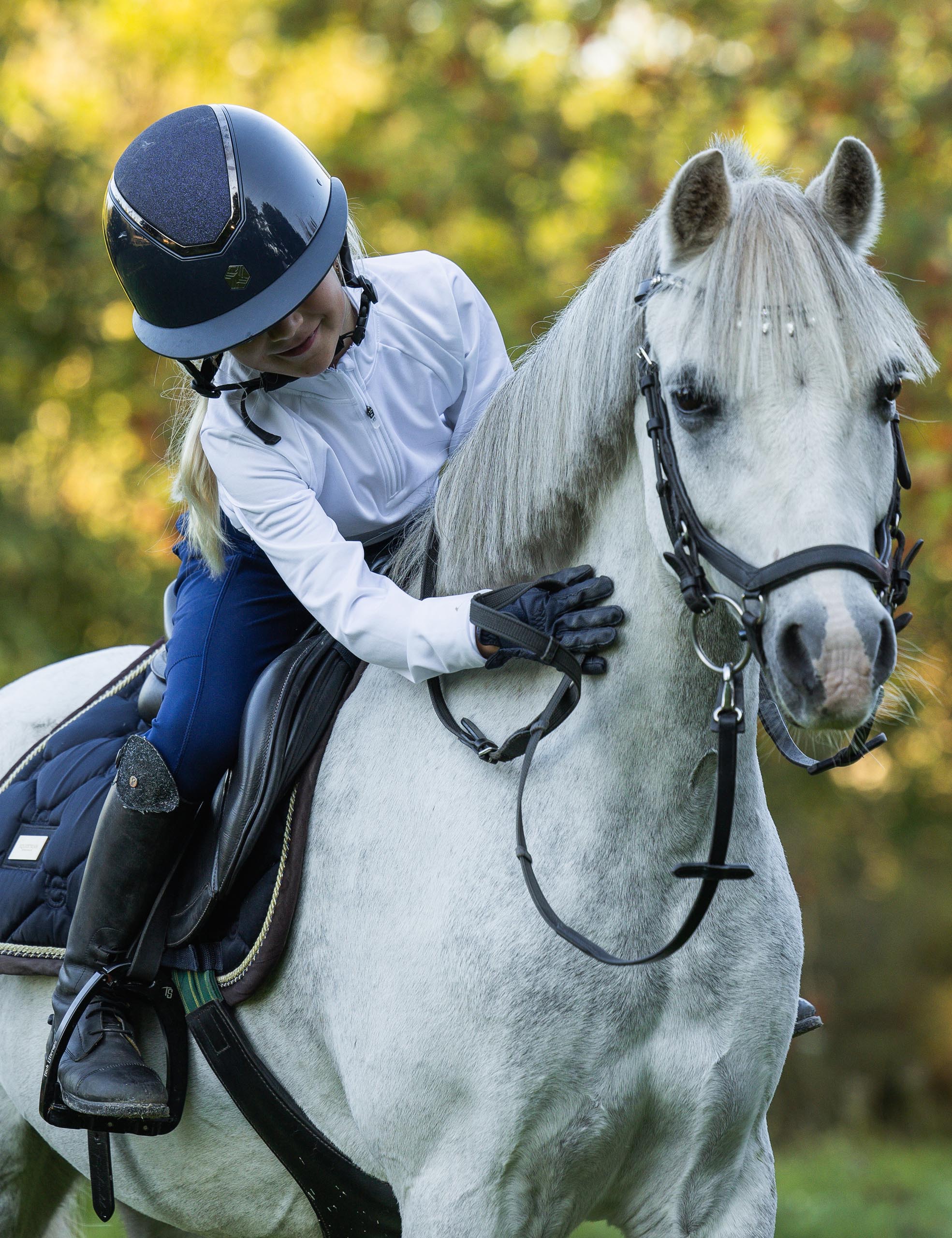 Girls Full Seat Breeches Fleece Lined
