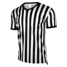 Load image into Gallery viewer, Men&#39;s Official Referee Shirt V-Neck T-shirts Umpire Jersey Costume
