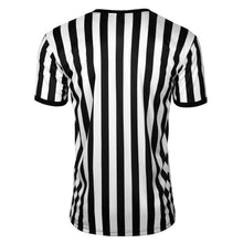 Load image into Gallery viewer, Men&#39;s Official Referee Shirt V-Neck T-shirts Umpire Jersey Costume
