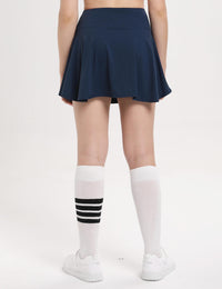 Girls Sports Skirt Mesh Lined