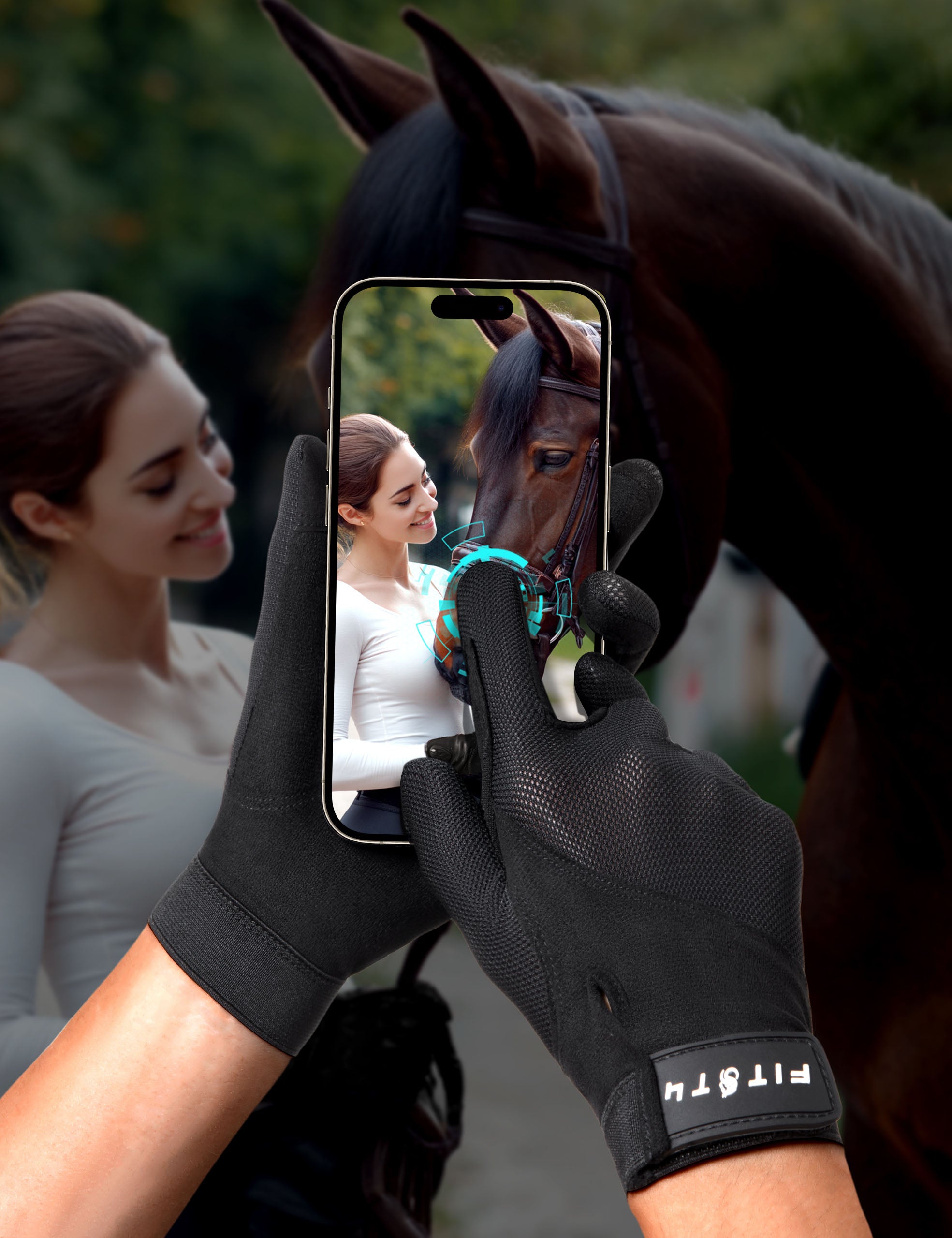 Summer Gloves Equestrian Cycling