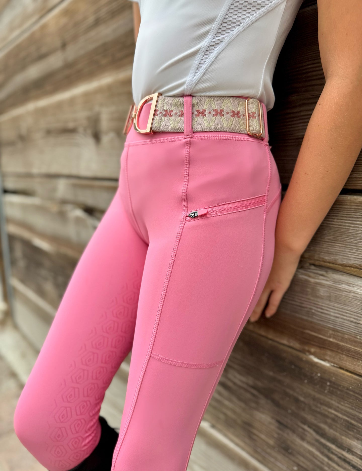 Reithose mit Vollbesatz für Mädchen