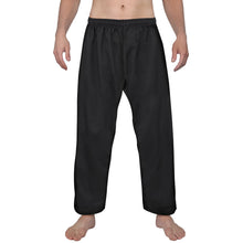 Load image into Gallery viewer, Kids &amp; Adult Karate Pants 8oz Middleweight Elastic Waist for Training or Competition
