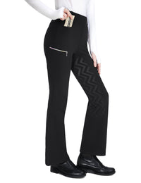 Girls Full Seat Bootcut Riding Pants Fleece Lined