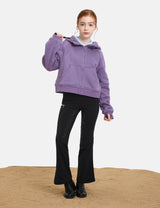 Girls Full Seat Bootcut Riding Pants Fleece Lined