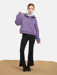 Girls Full Seat Bootcut Riding Pants Fleece Lined