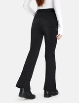 Girls Full Seat Bootcut Riding Pants Fleece Lined