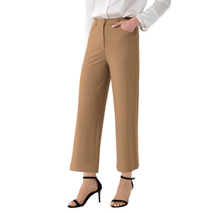 Women Wide Leg Dress Pants Work Business Casual Slacks Trendy Comfy