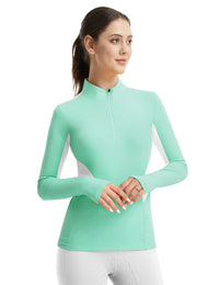 Women Long Sleeve Shirt Quick Dry