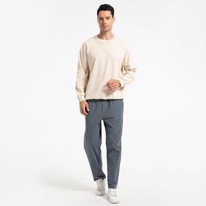 Men's Casual Pants Pull-ON Elastic Waist Lounge Pants with Pockets