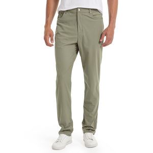 Men's Casual Travel Pants Slim Fit Golf Business Work Dress - 30'' Inseam