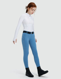 Girls Knee Patch Breeches Fleece Lined