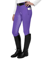 Damen-Reitstrumpfhose mit Vollbesatz, Active Silicon Grip Reitstrumpfhose, Reithose