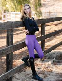 Damen-Reitstrumpfhose mit Vollbesatz, Active Silicon Grip Reitstrumpfhose, Reithose