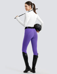 Damen-Reitstrumpfhose mit Vollbesatz, Active Silicon Grip Reitstrumpfhose, Reithose