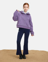 Girls Full Seat Bootcut Riding Pants Fleece Lined
