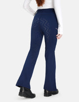 Girls Full Seat Bootcut Riding Pants Fleece Lined