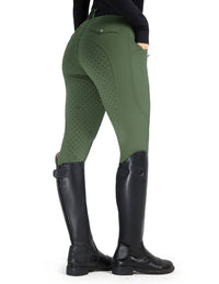 Women Full Seat Breeches Faux Back Pockets