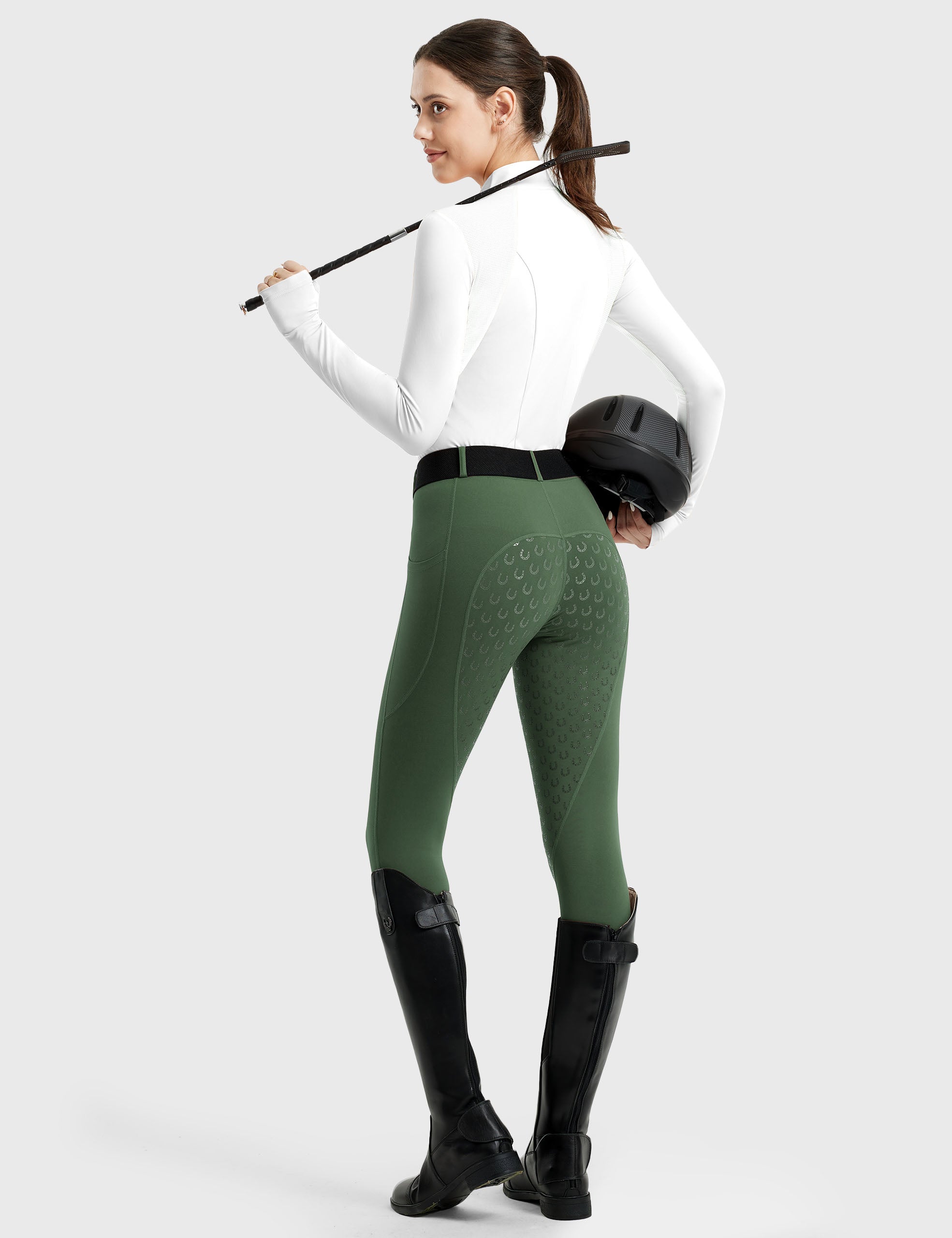 Women Full Seat Breeches With Pockets