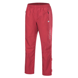 Women's Waterproof Rain Pants Lightweight Mesh Lined with Zipper Pockets for Outdoor Hiking