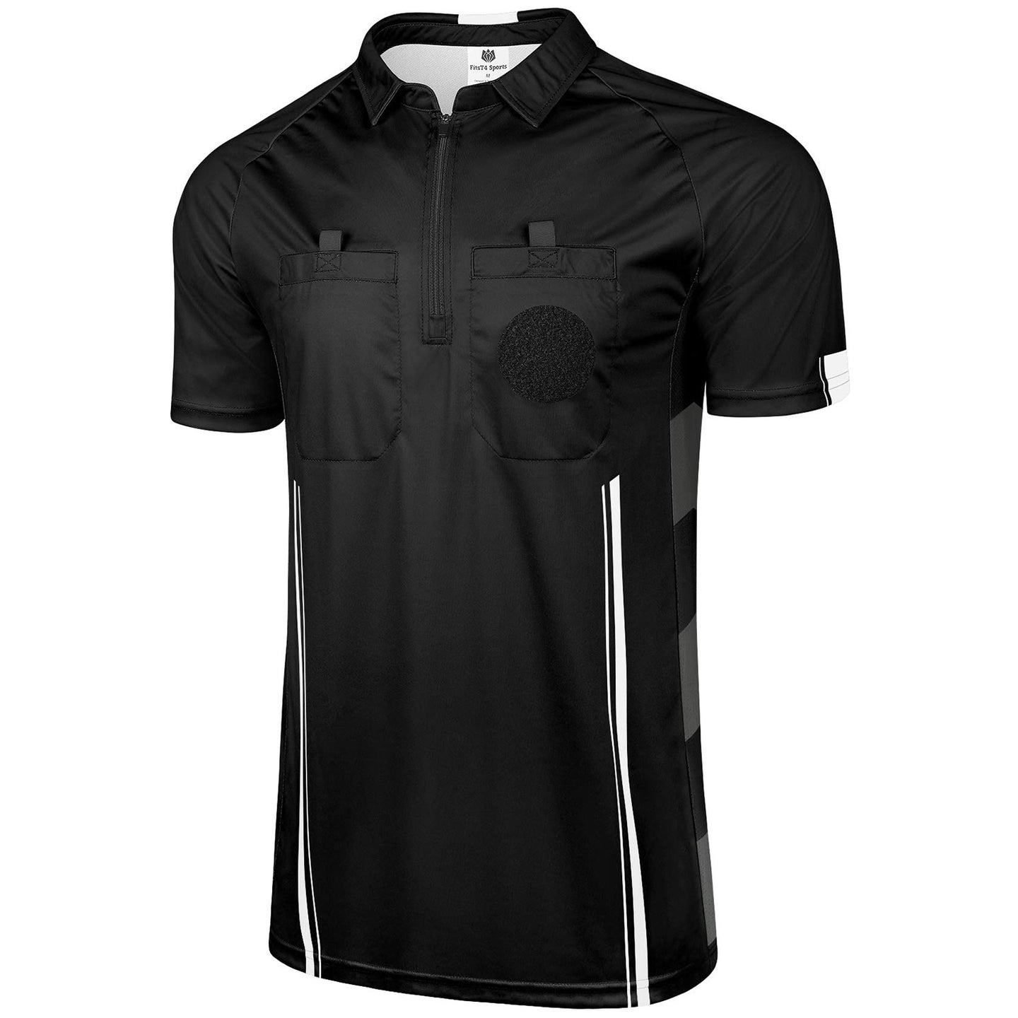Pro Soccer Referee Jersey Short Sleeve Ref T-shirt