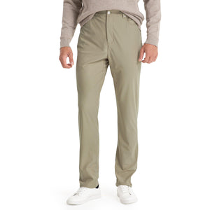Men's Casual Travel Pants Slim Fit Golf Business Work Dress - 32'' Inseam