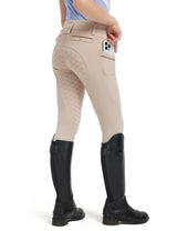 Girls Full Seat Breeches Faux Back Pockets