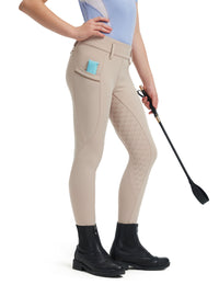 Girls Full Seat Breeches Faux Back Pockets