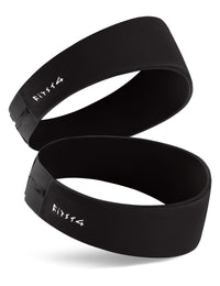 Women Equestrian Headbands with Ponytail Hole - 2 Pack