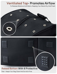 Equestrian Boot & Helmet Bag