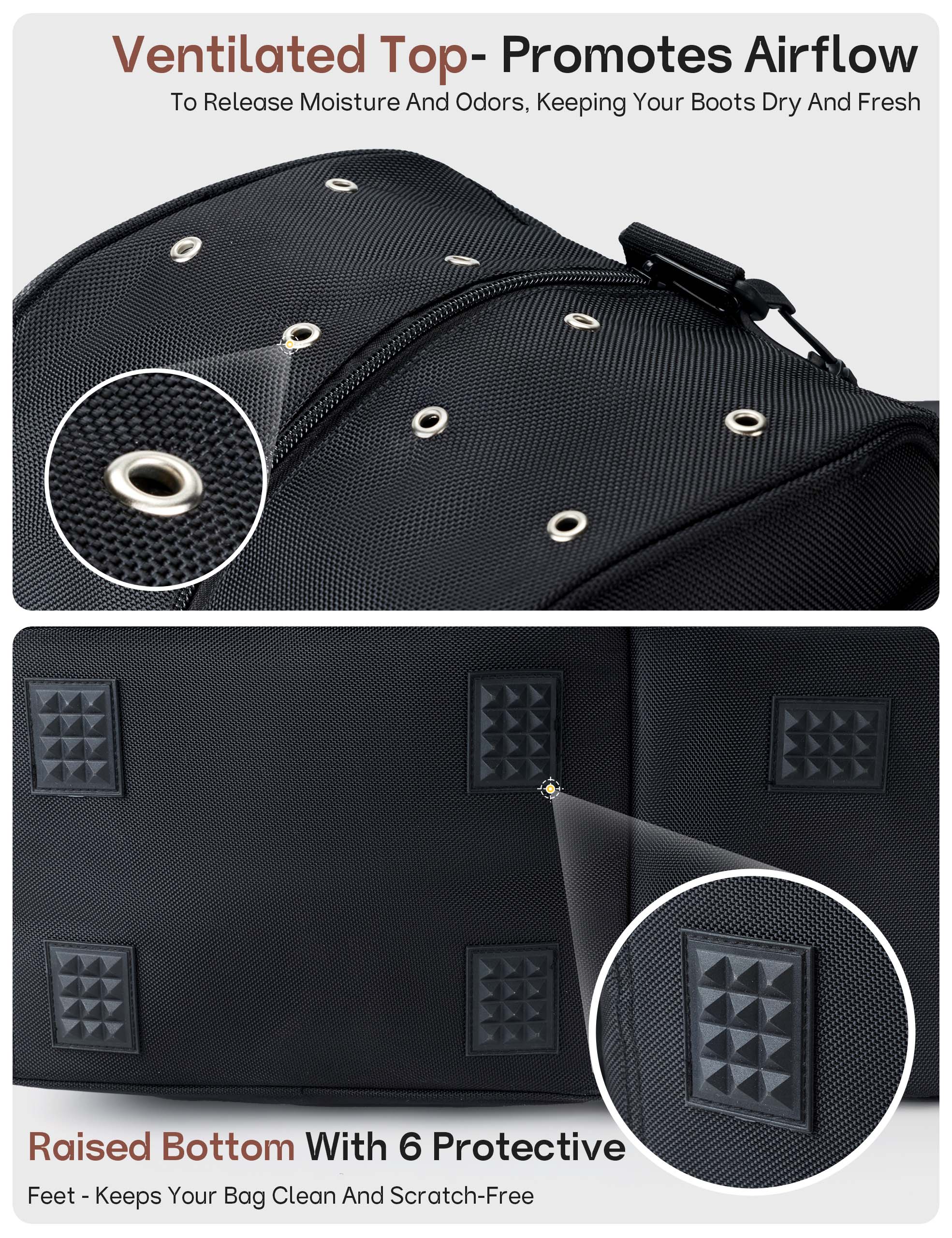 Equestrian Boot & Helmet Bag