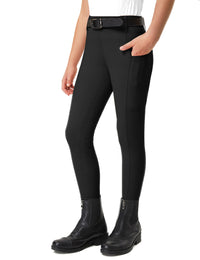 Girls Full Seat Riding Tights Breeches