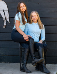 Women Full Seat Breeches Faux Back Pockets