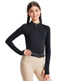 Girls Long Sleeve Shirt Quick Dry