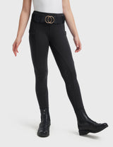 Girls Full Seat Breeches Faux Back Pockets