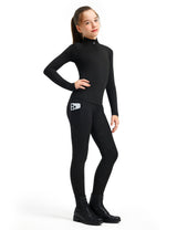 Girls Equestrian Outfit Shirt & Knee-Patch Breeches