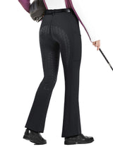 Women Bootcut Riding Pants Fleece Lined