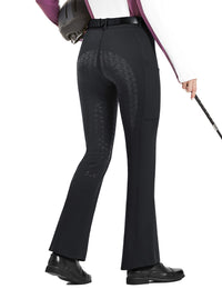Women Bootcut Riding Pants Fleece Lined